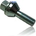 X-Parts Lochkreisänderung Versatzschraube Gewinde: M12 x 1,25 Schaftlänge: 41mm Kegelkopf verzinkt