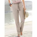 Witt Jerseyhose Palazzohose Innenbeinlänge ca. 72 cm grau 23