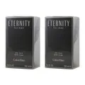 Calvin Klein Eternity for Men - Aftershave 100ml - 2x