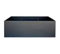 Blumentopf Pflanzkübel Blumenkübel Pflanztopf Metall anthrazit 150x100x50cm