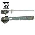>>Heinrich Betz<<  Torrolle 501 verzinkt Grauguss-Rolle mit Walzenlagerkorb