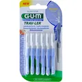 GUM Trav-ler Interdentalbürsten hellblau 0.6 mm, eine Packung mit 6 Stück