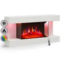 Elektrokamin BALDERIA Ida - Wandkamin, 1800 W - Weiß