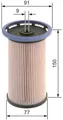 BOSCH Kraftstofffilter für VW PASSAT SCIROCCO TIGUAN TOURAN SEAT ATECA LEON