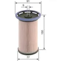 Bosch 1 457 070 014 Kraftstofffilter für VW AUDI SEAT SKODA Hauptstromfilter