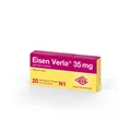 Eisen Verla 35 mg überzogene Tabletten Inhalt: 20 St