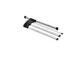 Hailo Teleskop-Handtuchhalter Hailo Handtuchhalter 3133101 Secco Alu Line Aluminium 3-armig