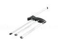 Hailo Secco Alu Line Handtuchhalter Handtuchauszug Aluminium 3 er Handtuchstange