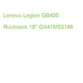 Lenovo Legion GB400 Rucksack 16'' GX41M53146 (0195892090908)