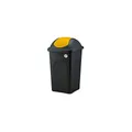 Stefanplast Bascula Multipat, Kunststoff, Schwarz/Gelb, 60 lt