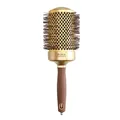Olivia Garden Expert Blowout Shine Wellenborsten Gold & Braun 65 mm