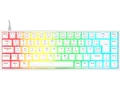 ISY IGK-5500-WT, Gaming Tastatur, Mechanisch, Outemu Red, kabelgebunden, Weiß
