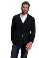 JP1880 Herren große Größen Übergrößen Menswear L-8XL Stricksakko, FLEXNAMIC®, Milano-Strick, Reverskragen, bis 8 XL