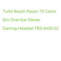 Turtle Beach Recon 70 Camo Grn Over-Ear Stereo Gaming-Headset TBS-6455-02