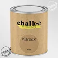 Klarlack 750ml Matt Holzlack Möbel Versiegelung Farblos Möbellack Kreidefarbe