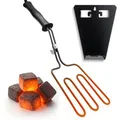Clatronic Grillanzünder EGA3404, elektrisch, Grillfeuer in 10 Minuten, schwarz, 800 Watt