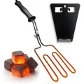 Clatronic elektrischer Grillanzünder zum Anzünden von Holzkohle | minimale Rauchentwicklung | keine Chemikalien &. Geruchsbildung | EGA 3404