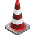 Schake Leitkegel 3L530TL2, rot/weiß, Höhe 50cm, mit RA2/B Reflexfolie, BASt & StVO zugelassen