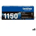 Toner Brother TN1150 Schwarz (8 Stück)