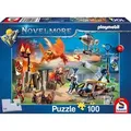 Schmidt Spiele Puzzle Puzzle - Novelmore: Der Turnierplatz (100 Teile), Puzzleteile