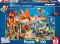 Puzzle Playmobil Novelmore, Der Turnierplatz, 100 Teile