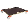 WAGNER Stapelwagen für Stühle PROTECTION CHAIR - 70 x 60 x 12,5 cm, Kantenschutz, Rollen 75 mm, Tragkraft 200 kg - 20137601