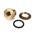 Tankdurchführung gerade AG1"x IG3/4" Regentonnendurchführung Messing