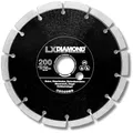 LXDIAMOND Diamant-Trennscheibe 200mm x 30,0mm - für Schneidetische, Brückensägen - Diamantscheibe zum Trennen von Stein, Beton, Ziegel, Mauerwerk - 200 mm Steinscheibe in Profi Qualität