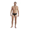 Speedo Men's Eco Endurance+ 7cm Swimming Briefs| Chlorine Resistant | Recycled Fabric | Swim Fitness | Training, Black, 30