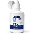 Ohrentropfen 50ml mit kolloidalem Silber I Für Hunde und Katzen I SEHR GUT be...