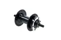 Fahrrad Vorderrad Nabe 36 Loch Alu DISC 6-Loch Vollachse 100mm Schwarz