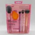 Real Techniques Everyday Essentials + Make-up-Schwamm-Set, Make-up-Pinse... 1786