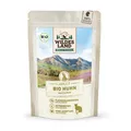 Wildes Land BIO Adult Nassfutter 12x85 g | für Katzen | Huhn mit Lachsöl