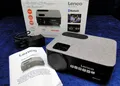LENCO LPJ-700BKGY - kompakter HD 720P LCD Projektor / Beamer mit Bluetooth, HDMI