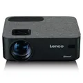 Lenco Mini Beamer Full HD 4000 Lumen Bluetooth HDMI USB SD Grau LPJ-700BKGY