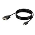 Belkin Secure KVM Combo Cable - Video- / USB- / Audio-Kabel - TAA-konform - USB, Mini-Stecker, DVI-D (M)