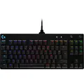 Logitech G Pro Gaming Keyboard, TKL, GX-BLUE, schwarz, USB, FR Layout (920-009390)