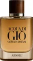 Giorgio Armani Acqua di Giò Absolu, Männer, 75 ml, Nicht nachfüllbare Flasche, Marine, Labdanum, Patschuli