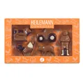 Heilemann Bauernhof Schokoladen-Figuren Geschenkpackung Vollmilch Schokolade, 100 g