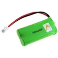 Powery Akku für Binatone Big button combo Akku 600 mAh (2.4 V) grün