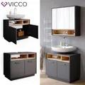 Waschtischunterschrank Waschbeckenunterschrank Waschtisch Beatrice 80cm Vicco