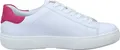 Remonte Damen Sneaker in Leder mit floralem Muster herausnehmbare Einlage D2J00, Größe:39 EU, Farbe:Weiß