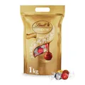 Lindt Lindor Mischung, 1 kg Beutel, ca. 80 Lindt Schokoladen Kugeln