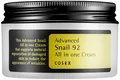 Cosrx Anti-Aging-Creme ADVANCED SNAIL 92 ALLE IN ONE CREAM, für trockene Haut, regeneriert und beruhigt intensiv