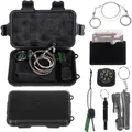 Survival Kit Mini Gadget Notfall Ausrüstung Camping Klappmesser Outdoor Set