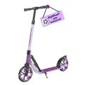 HUDORA BigWheel® 205 Advanced Scooter - lavender - Komfortabler Aluminium-Roller für bis zu 100kg - höhenverstellbar & zusammenklappbar