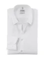OLYMP Herren Businesshemd Langarm Level.Five.Body.fit,Einfarbig,Body fit,New York Kent,Weiss 00,45