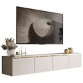 Lookway Hängeschrank, Kaschmir, Holzwerkstoff, 200x35x40 cm, Wohnzimmer, Wohnwände, Lowboards, Lowboards stehend