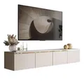 HÄNGESCHRANK TV-Möbel CELINE KASCHMIR 200 cm mit LED-Beleuchtung