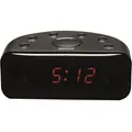 Denver CR-430, Radiowecker, FM PLL, LED Display, Dual-Alarm, Snooze, schwarz - Schwarz
